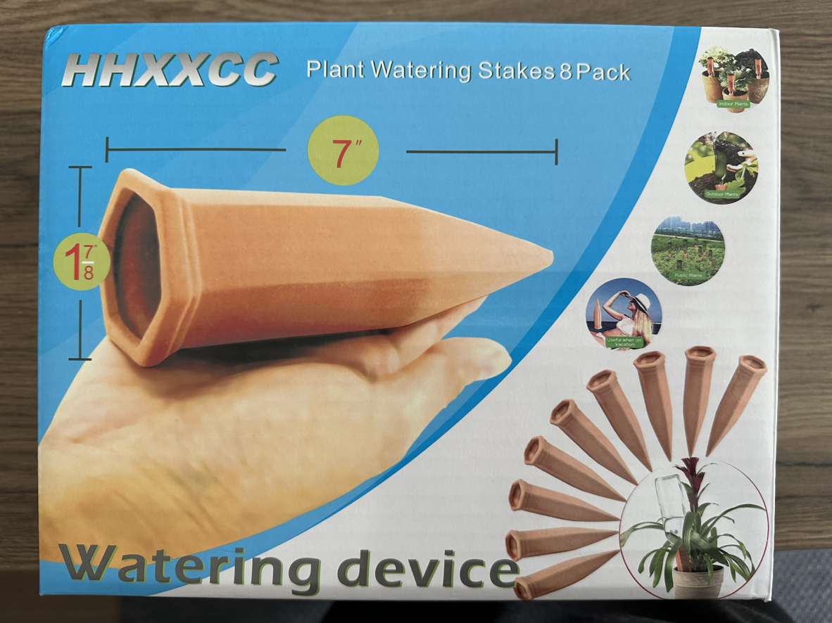 8 pack terracotta self watering plant spikes thumbnail