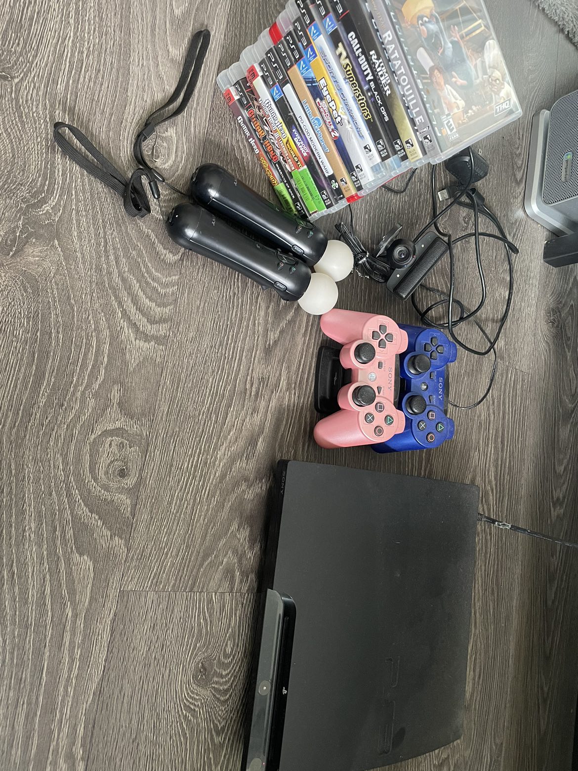 Slim PS3 - 120GB + 14 games