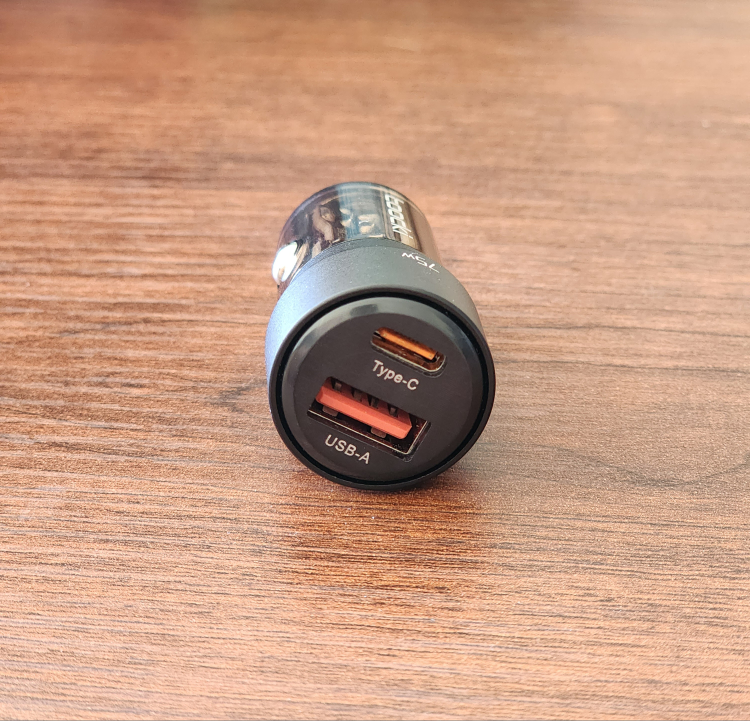 Car charger 75W type C / type A