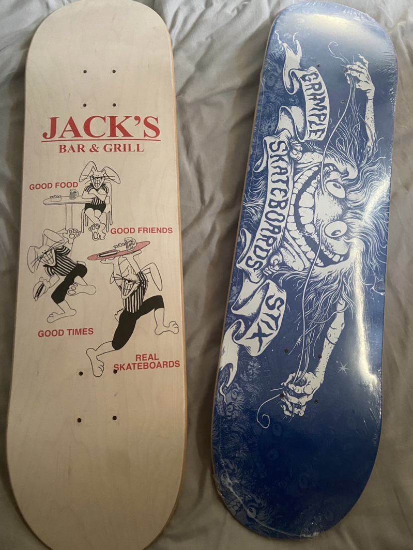 Brand New Pro Skateboard Decks Anti Hero & Real thumbnail
