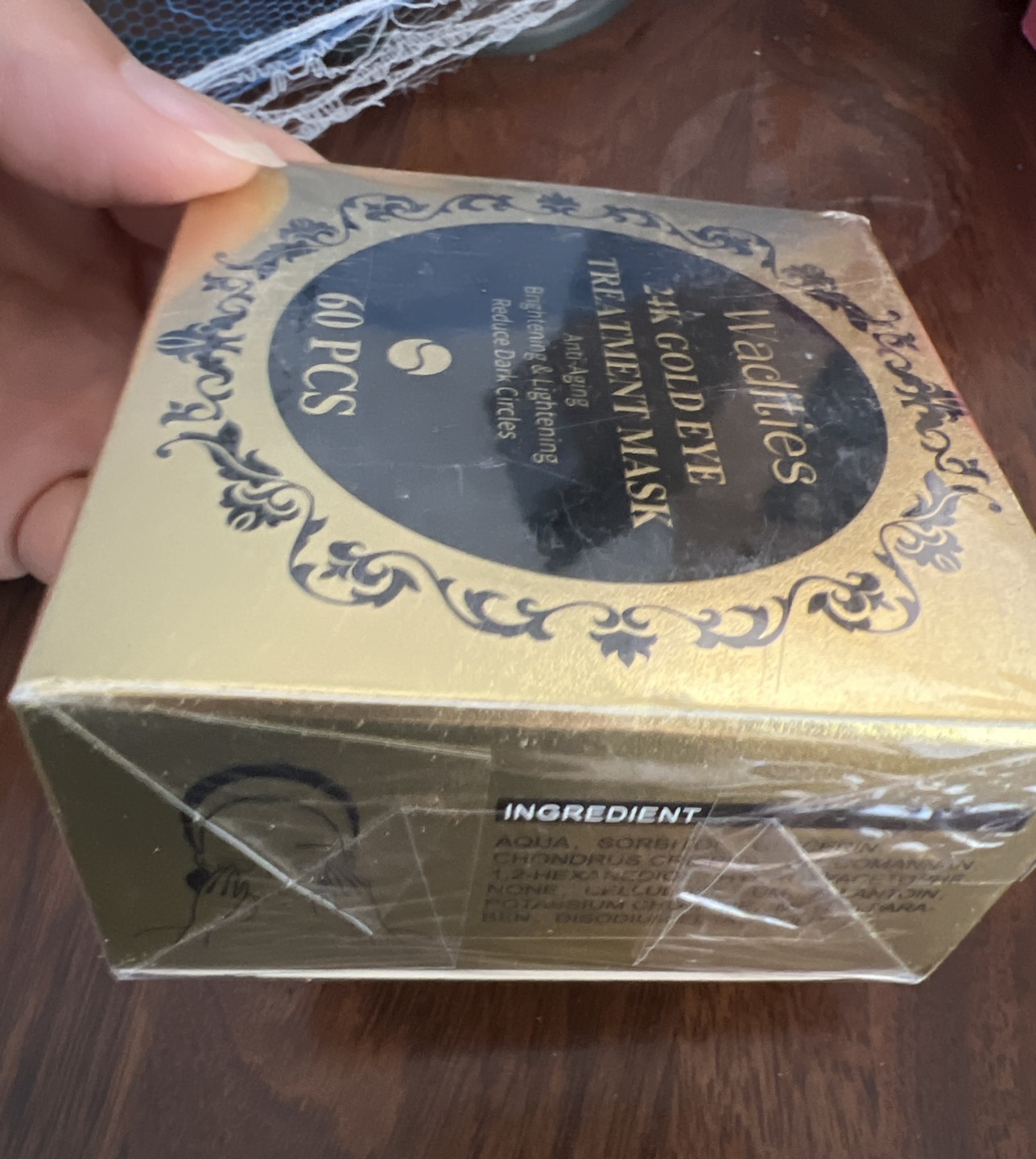 Brand new in Sealed packaging 24K Gold 60‘ Sheet Eye Mask - photo 2