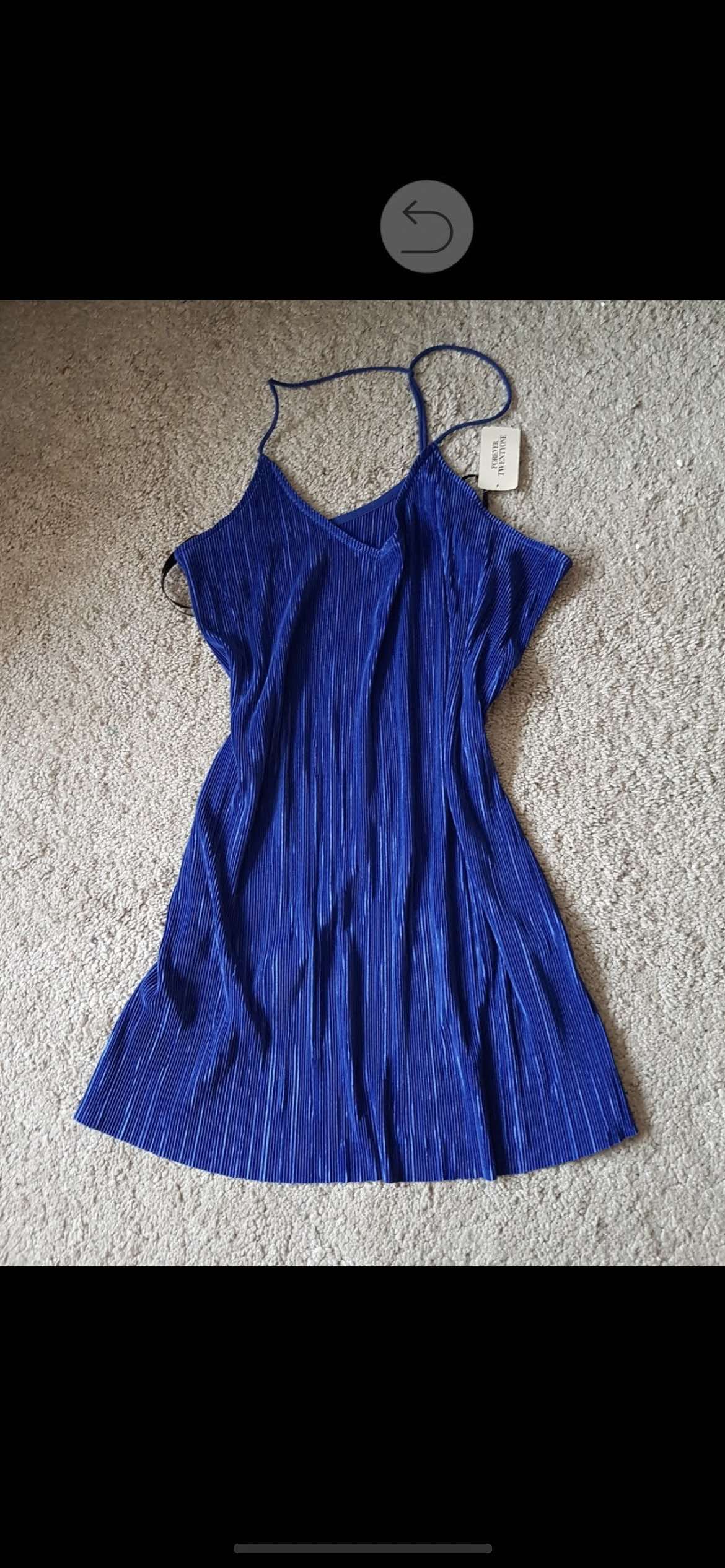 New blue dress Forever21 image indicator(3)