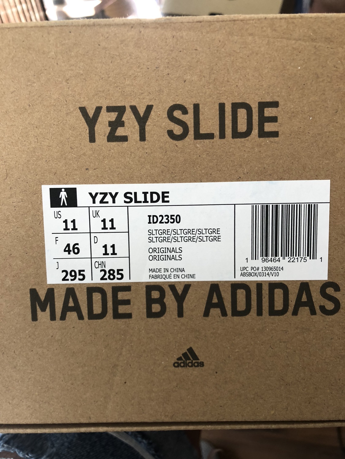 Yeezy slide size 11  brand new $160 - photo 3