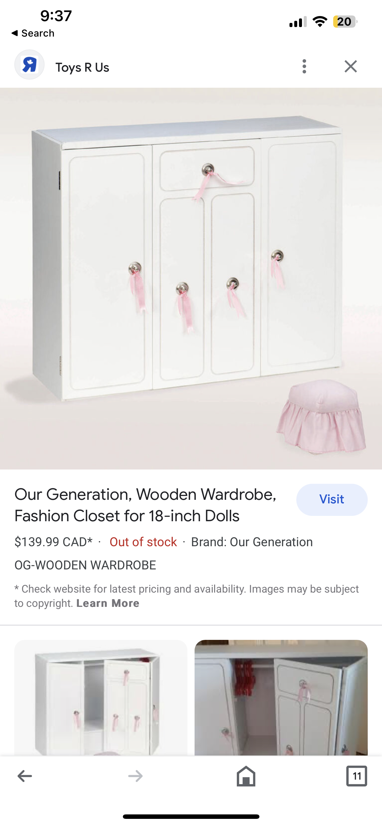 American girl dolls closet - photo 2