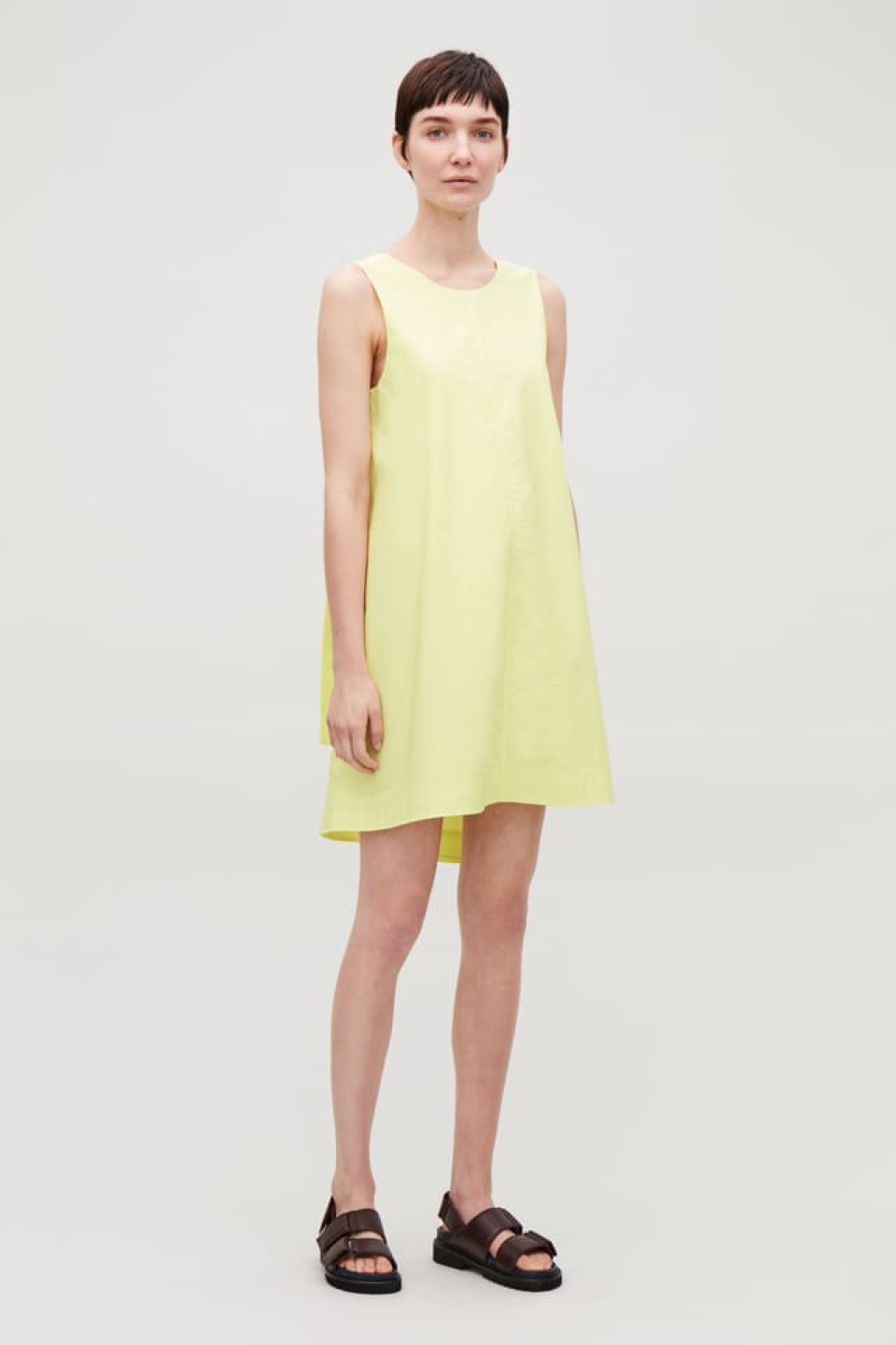 COS double layer yellow dress thumbnail