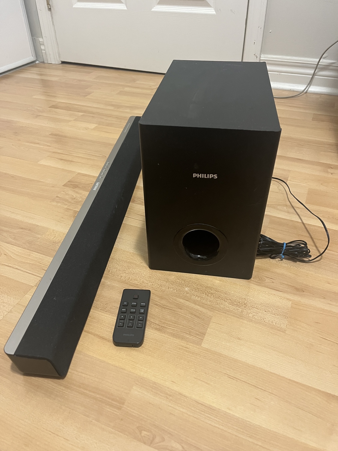 Philips SoundBar Home cinema speakers with subwoofer