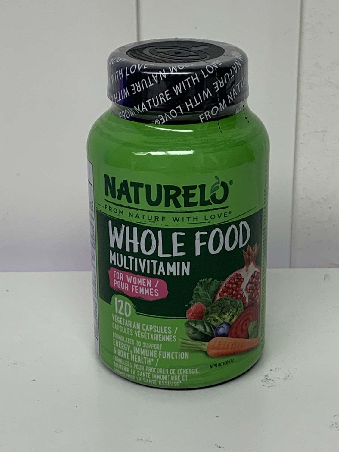 Naturelo Whole Food Multivitamin for Women, 120 Capsules