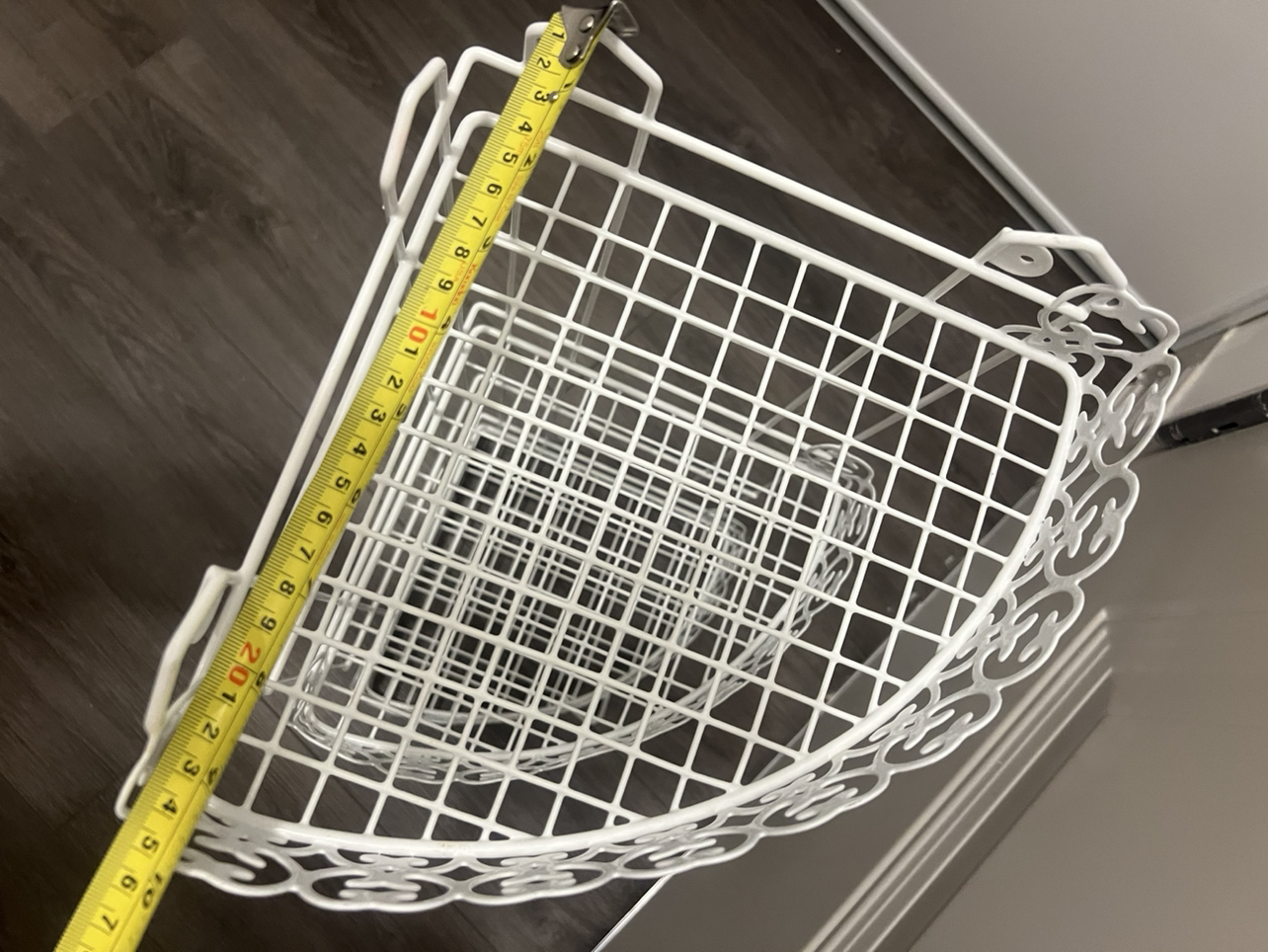 White 3-Level Corner Shelf - photo 3