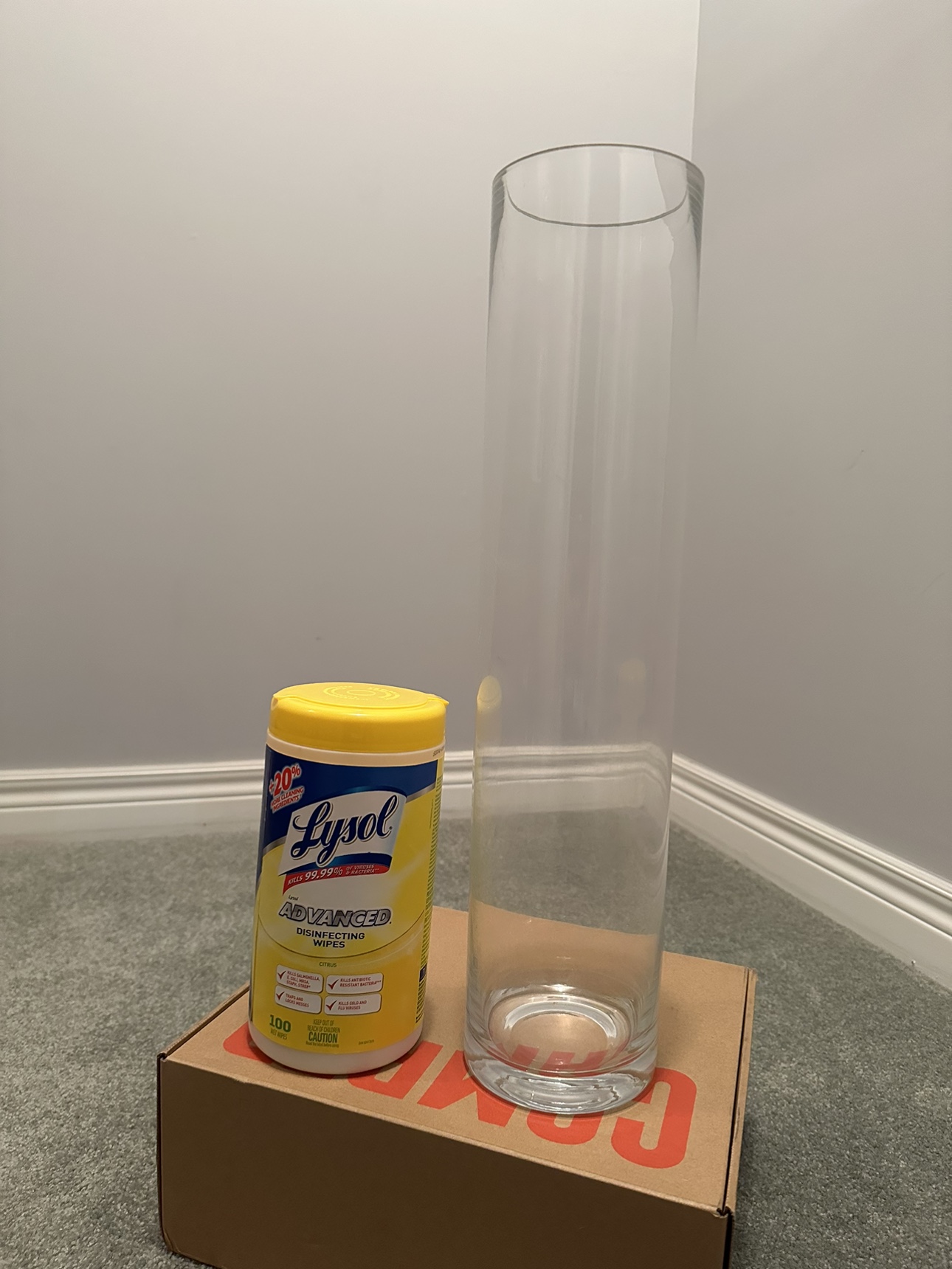 Tall Glass Vessel for Plants/Decor - photo 2