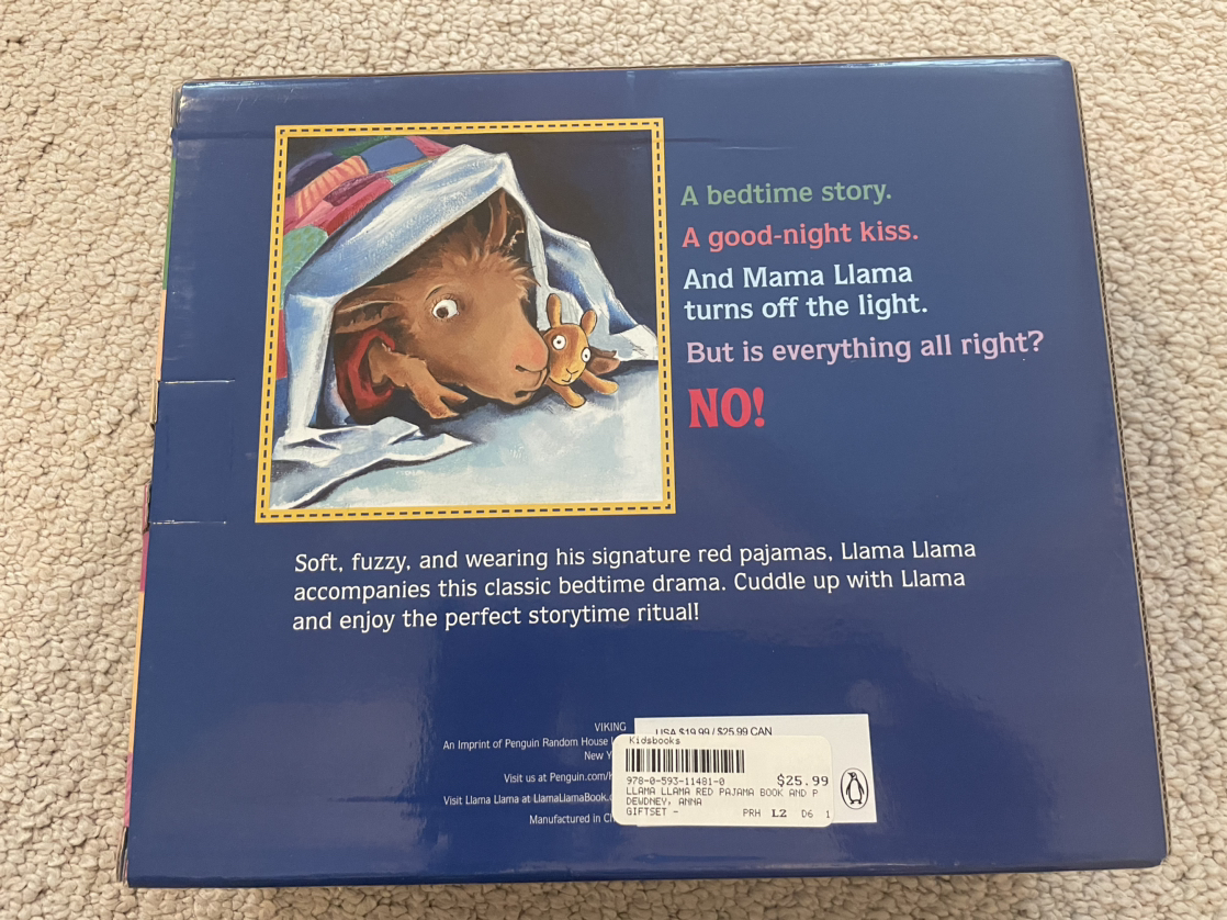 Llama llama 🦙 red pajamas image indicator(2)