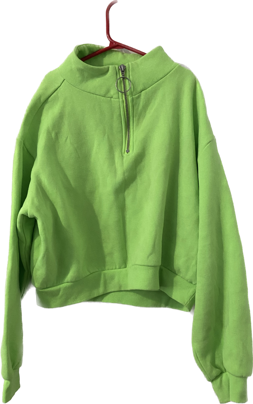 Green sweater