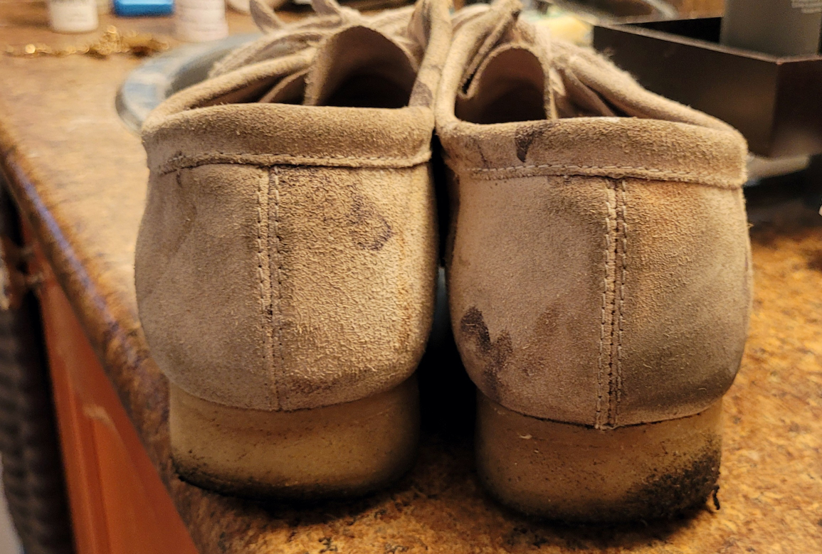 sz 10.5 Camaflouge Wallabees Clarks - photo 3