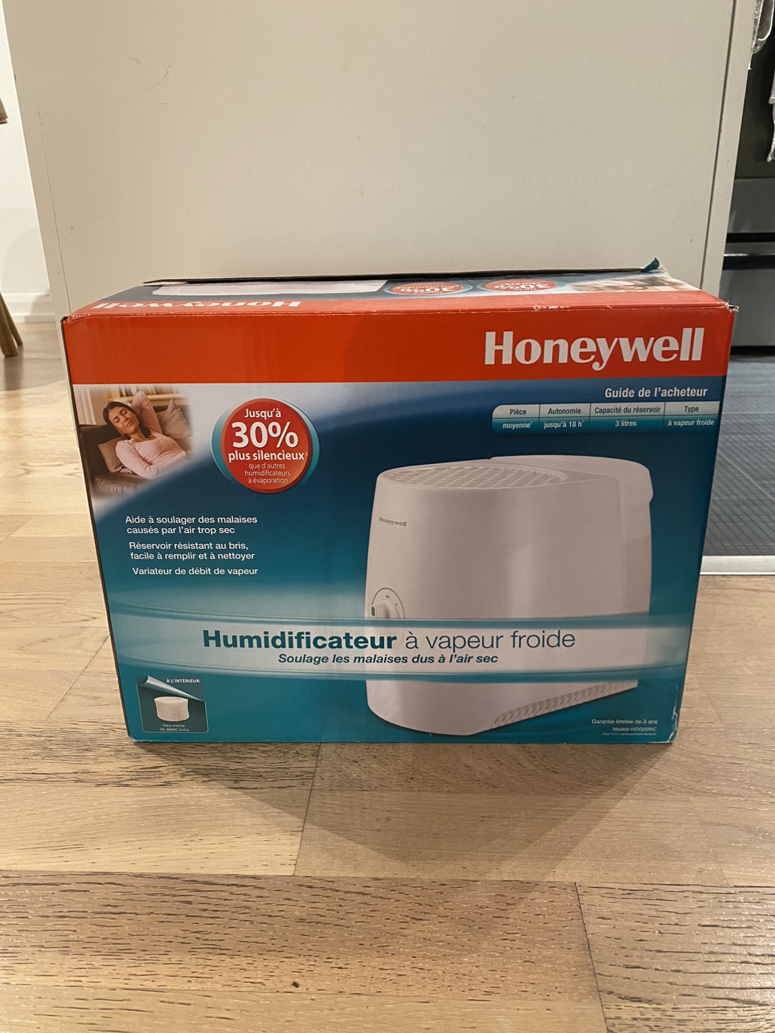 Honeywell cool mist humidifier