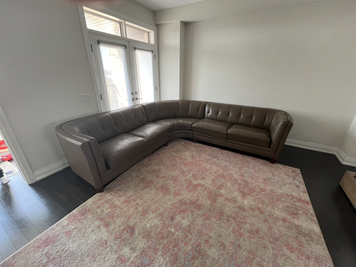 Lather sofa, excellent condition