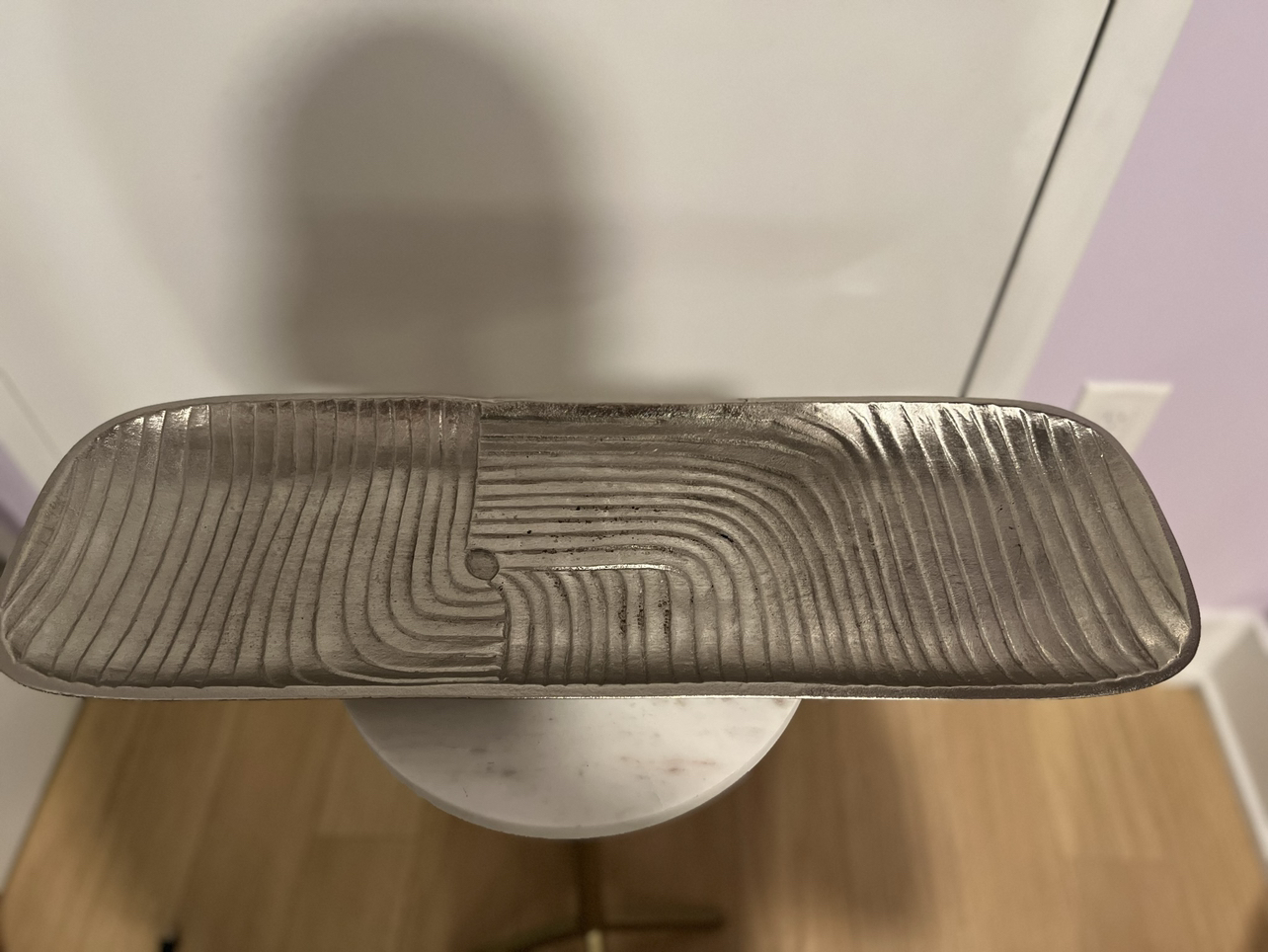 Silver tray