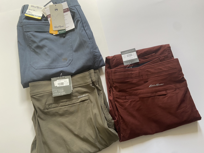 Men’s Eddie Bauer Pants Size 34-36 Brand New With Tags thumbnail