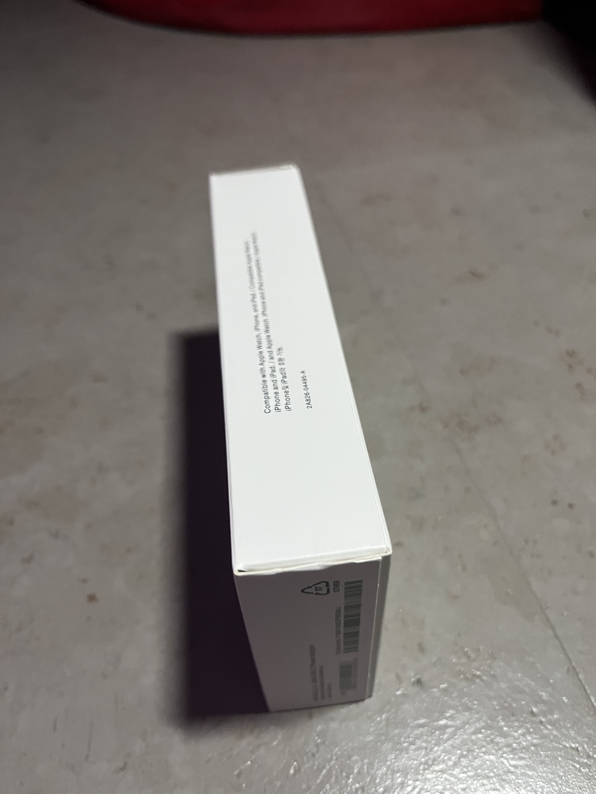 apple charger 20W USB-C plug and cable - NEVER USED still in box - photo 3