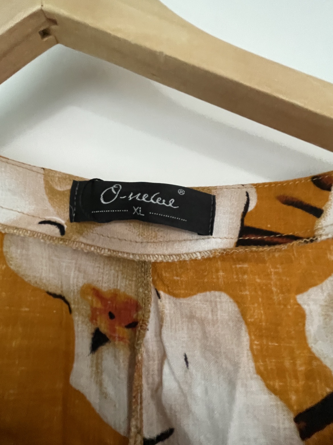 Mustard yellow and floral maxi dress image indicator(3)