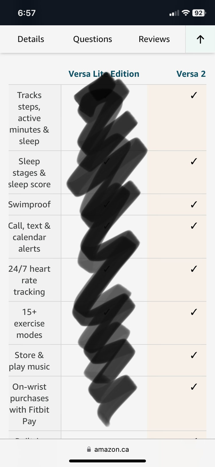 Fitbit 2 Versa - photo 5
