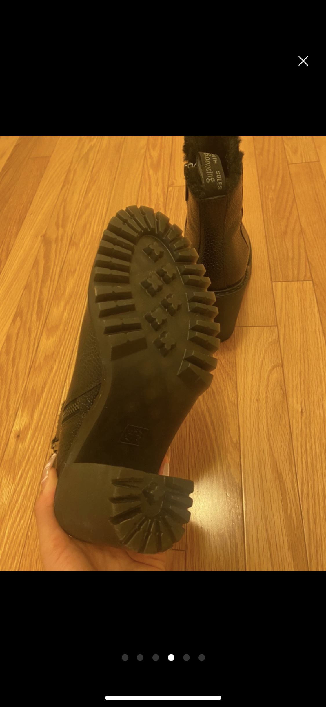 BRAND NEW EXCLUSIVE DR. MARTENS HEELED BOOTS WITH FUR LINING - photo 4