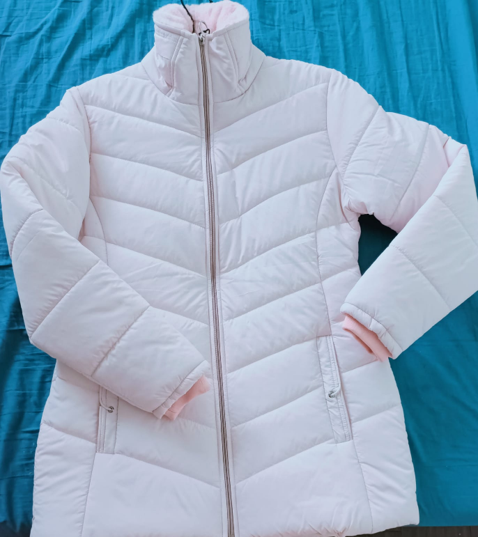 baby pink jacket for winter