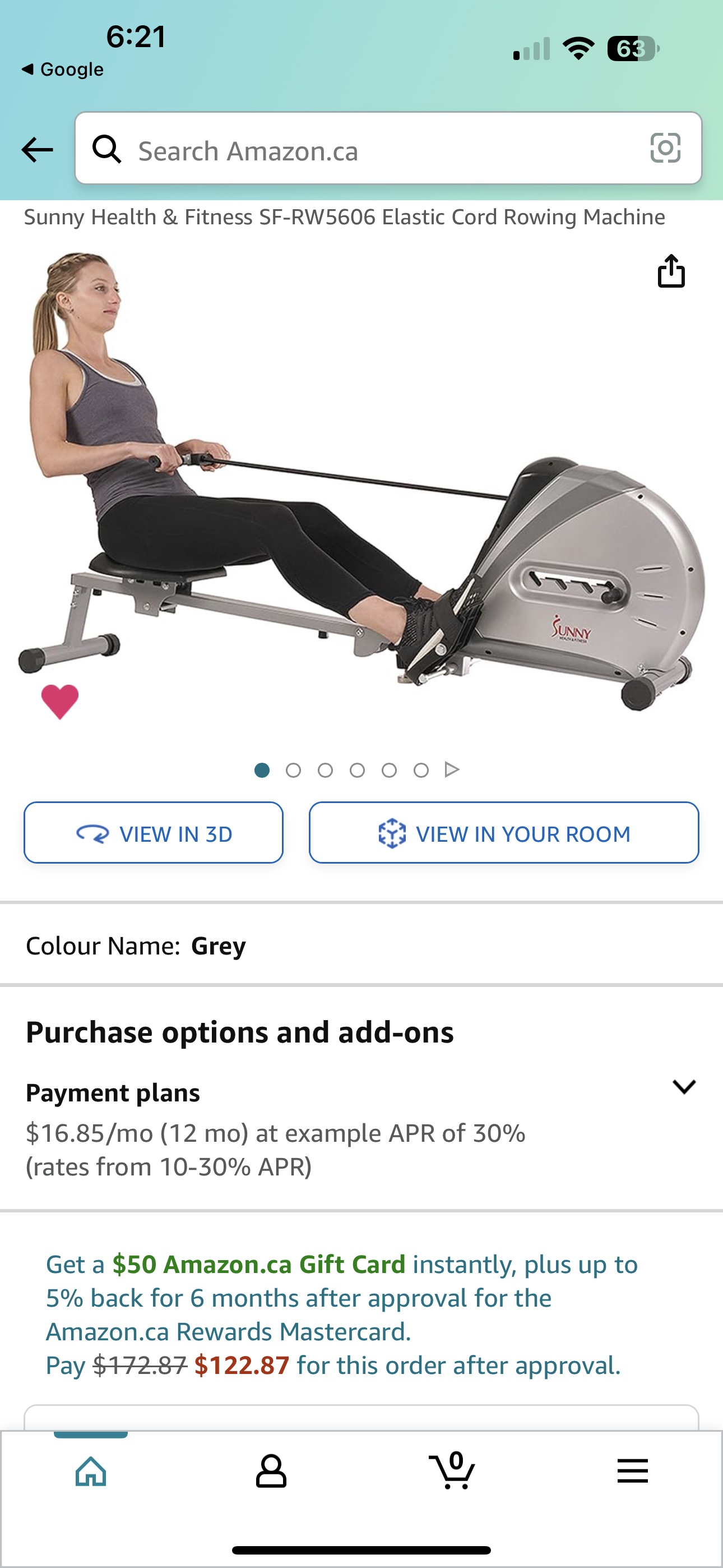 Rowing machine image indicator(2)