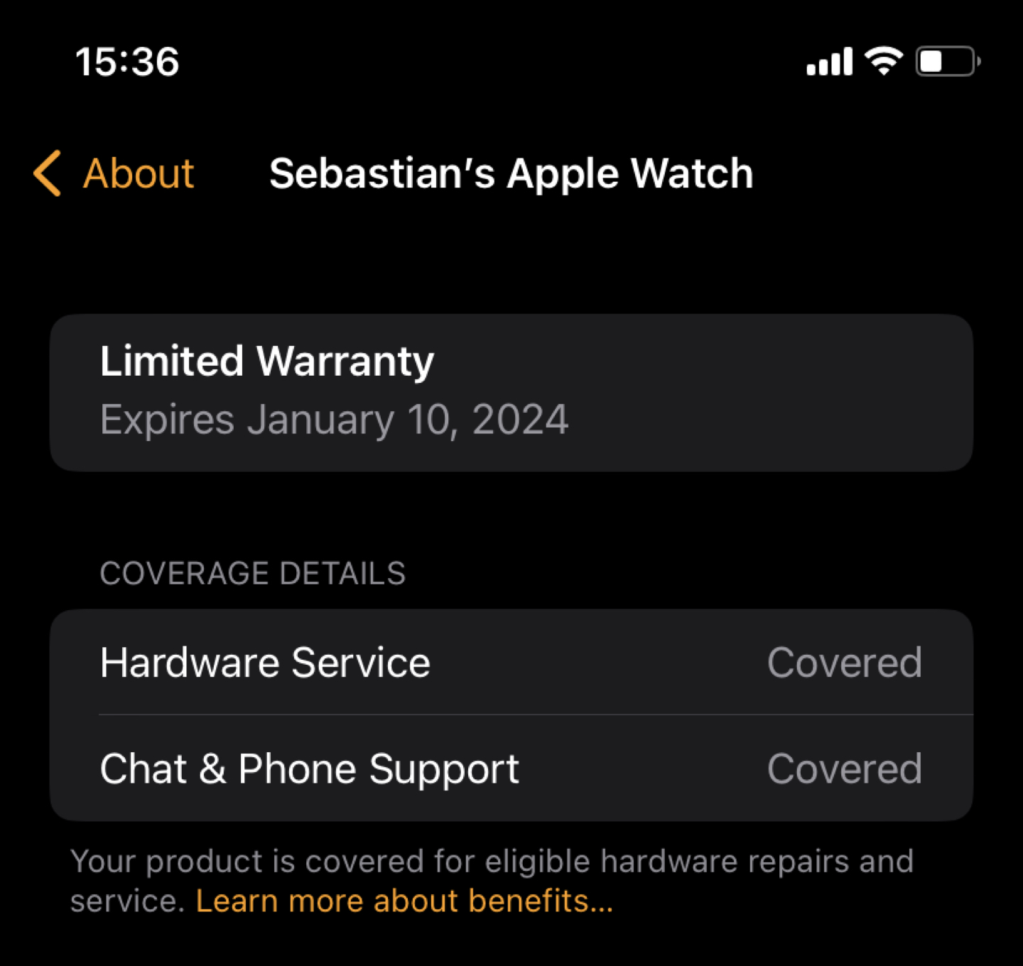 iWatch Series 8 LTE + GPS image indicator(6)