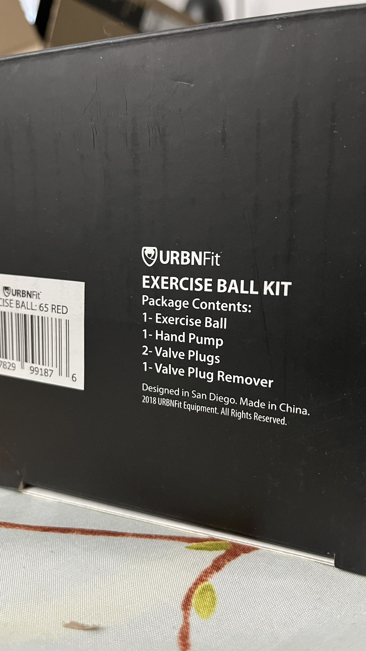 URBNFit Exercise Ball image indicator(4)