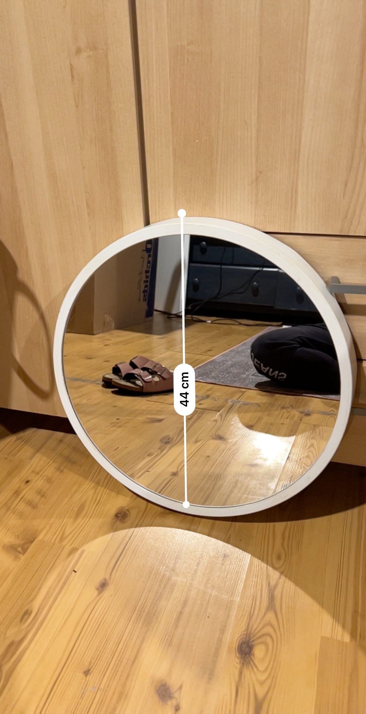 Round mirror image indicator(2)
