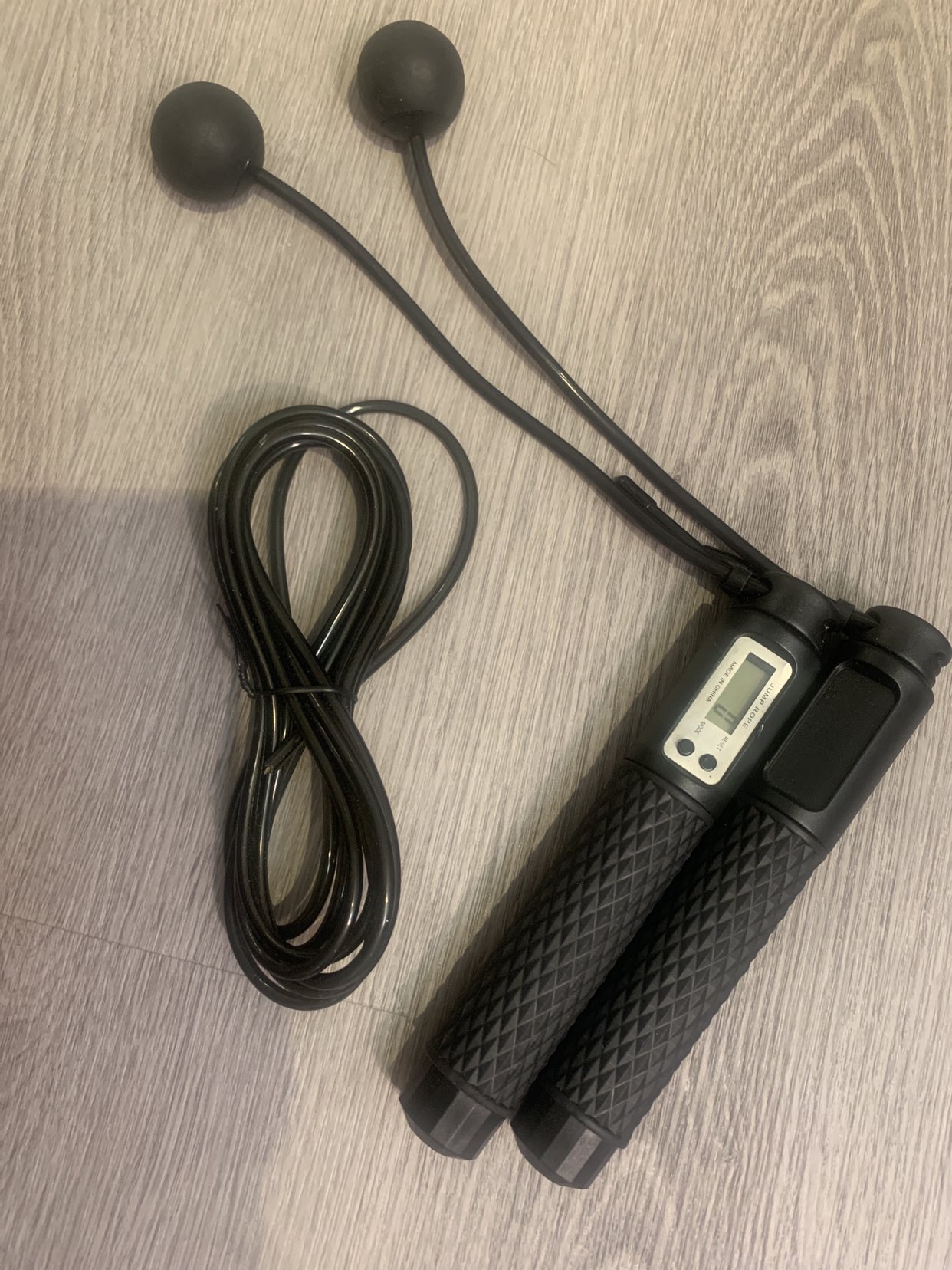 Cordless Jump Rope with Counter, Fitness Skipping Rope