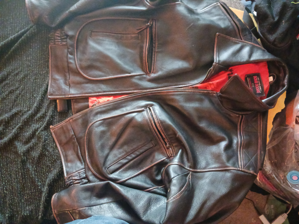 bomb boogie sky leather jacket