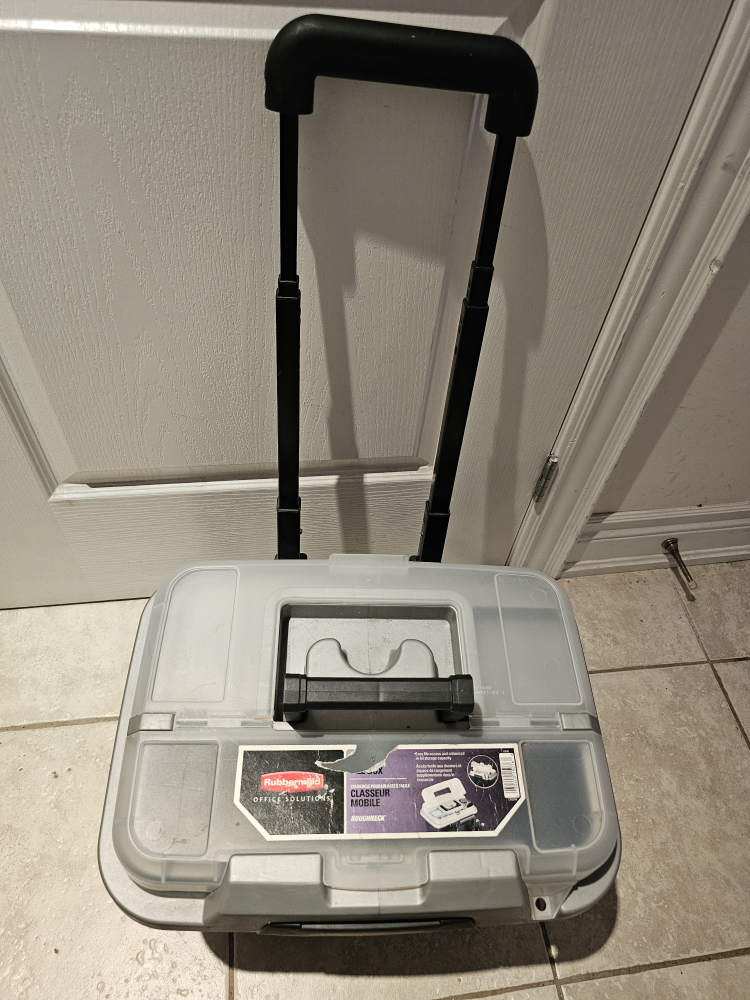 RUBBERMAID WHEELED FILE BOX thumbnail