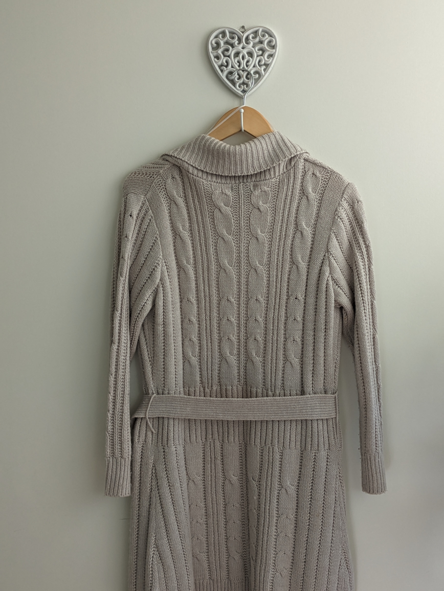 cable knit cardigan image indicator(2)