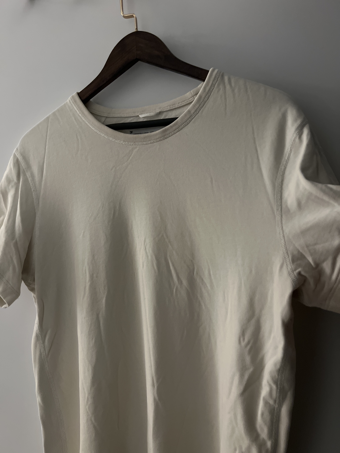 Reigning Champ Off White Colour Thick T thumbnail