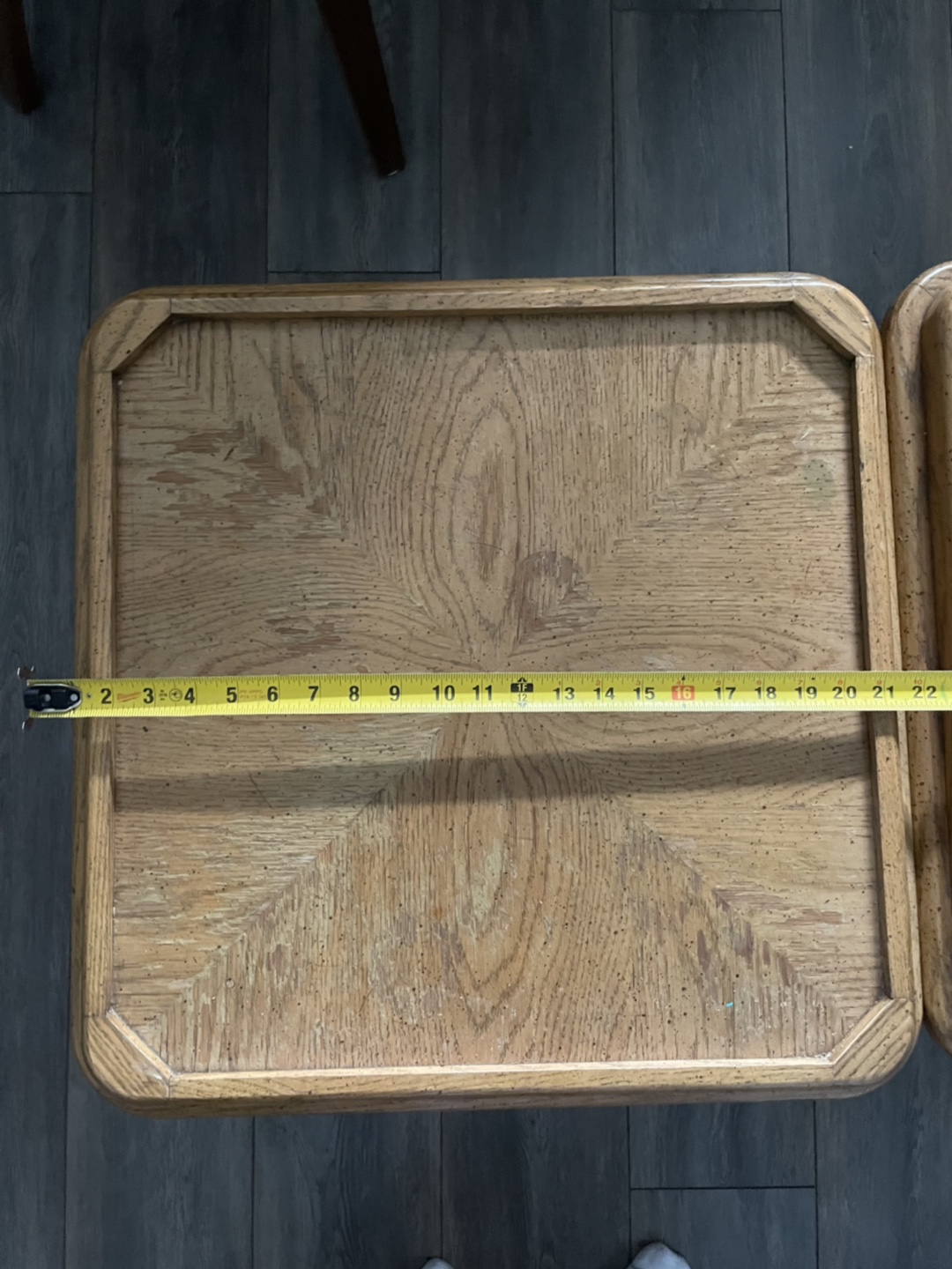 Two square tables - photo 2