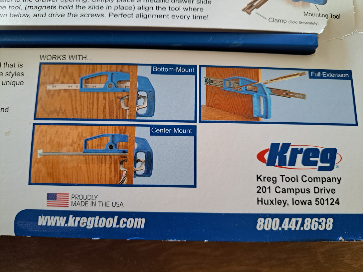 KREG Drawer Slide Mounting Tool image indicator(3)