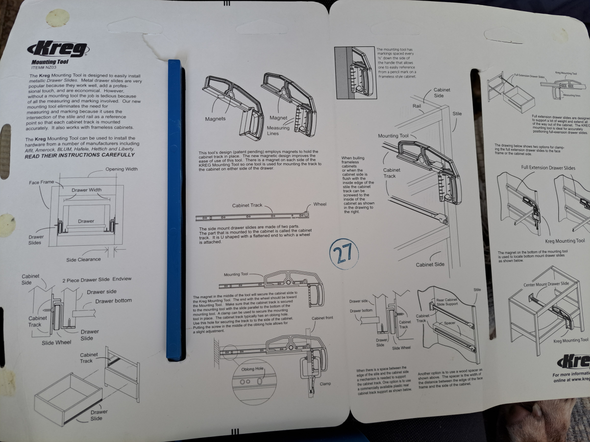 KREG Drawer Slide Mounting Tool image indicator(5)