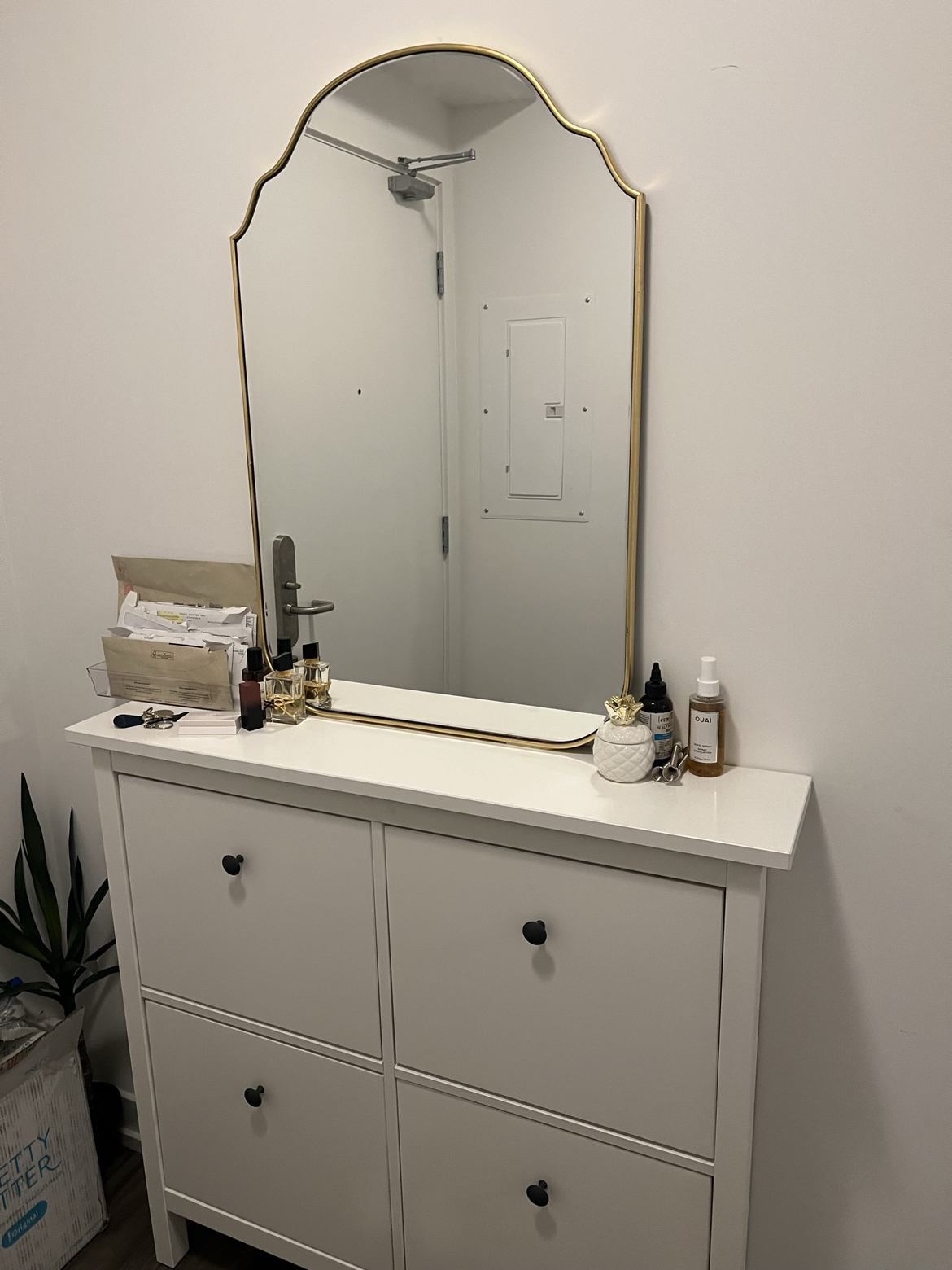 Mirror gold frame - photo 2