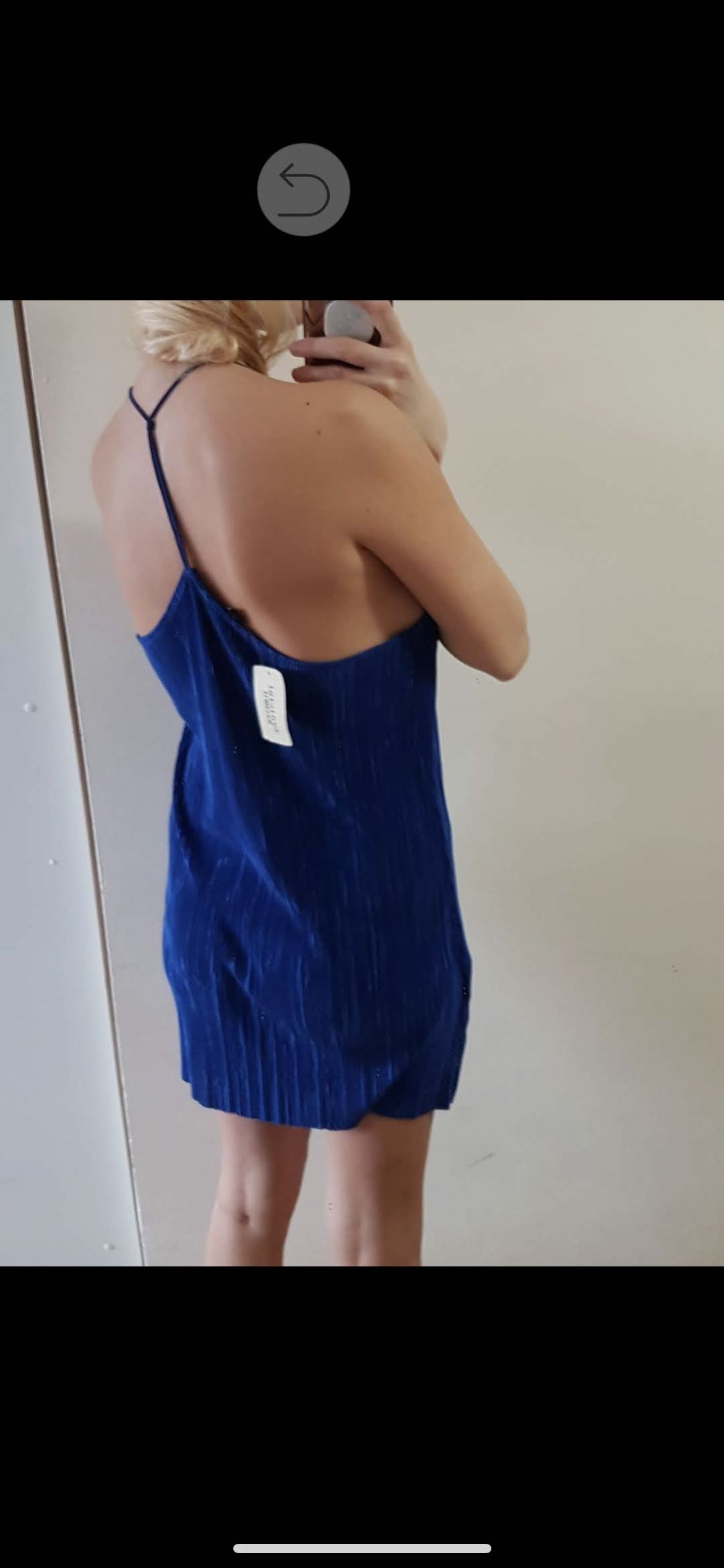 New blue dress Forever21 image indicator(2)