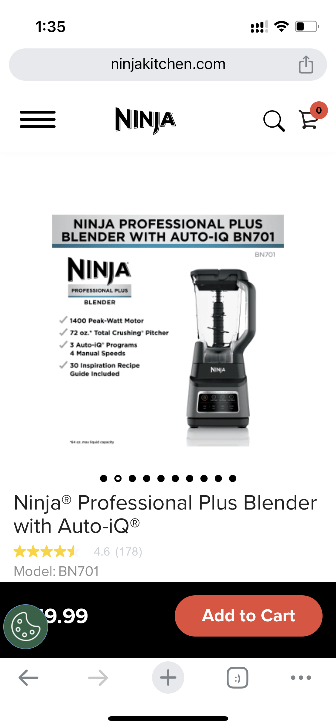 Ninja® Professional Plus Blender with Auto-iQ® - photo 2