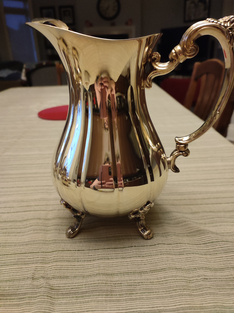 silver pitcher - photo 3