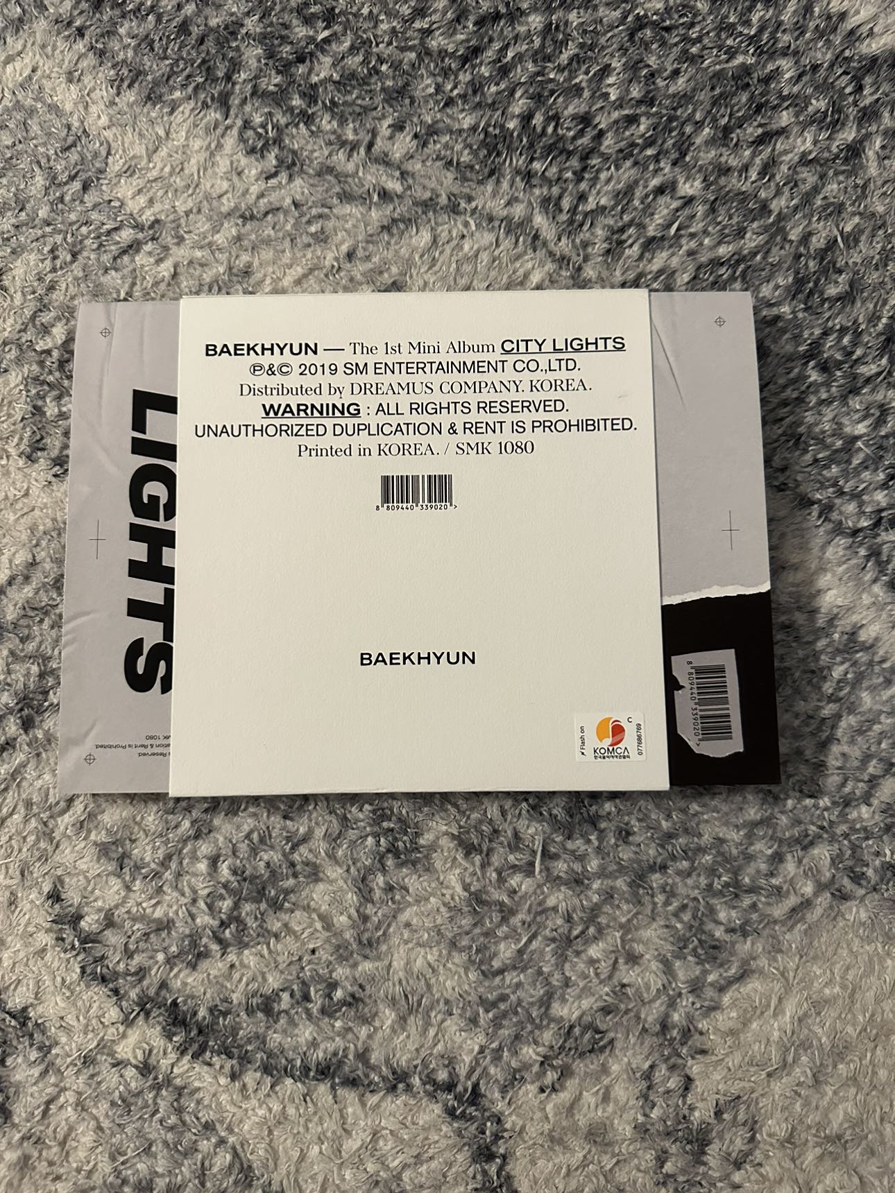 Kpop Album: Baekhyun The 1st Mini Album image indicator(2)