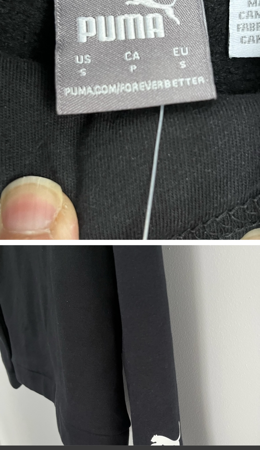 New with tags Women’s Black Puma hoodie size  SMALL image indicator(2)