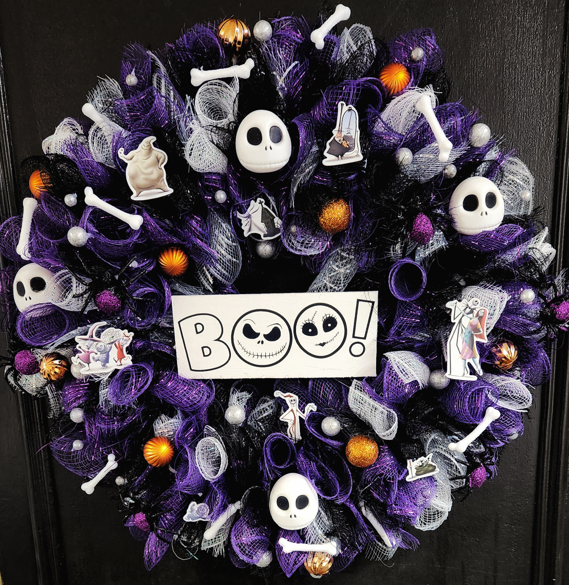 Halloween wreath - photo 2