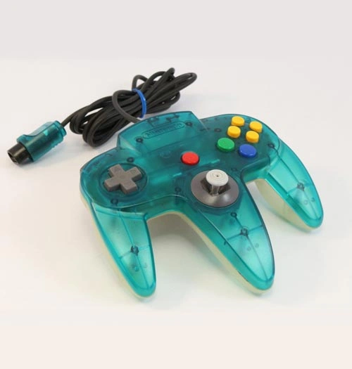 Blue nintendo online 64 controller