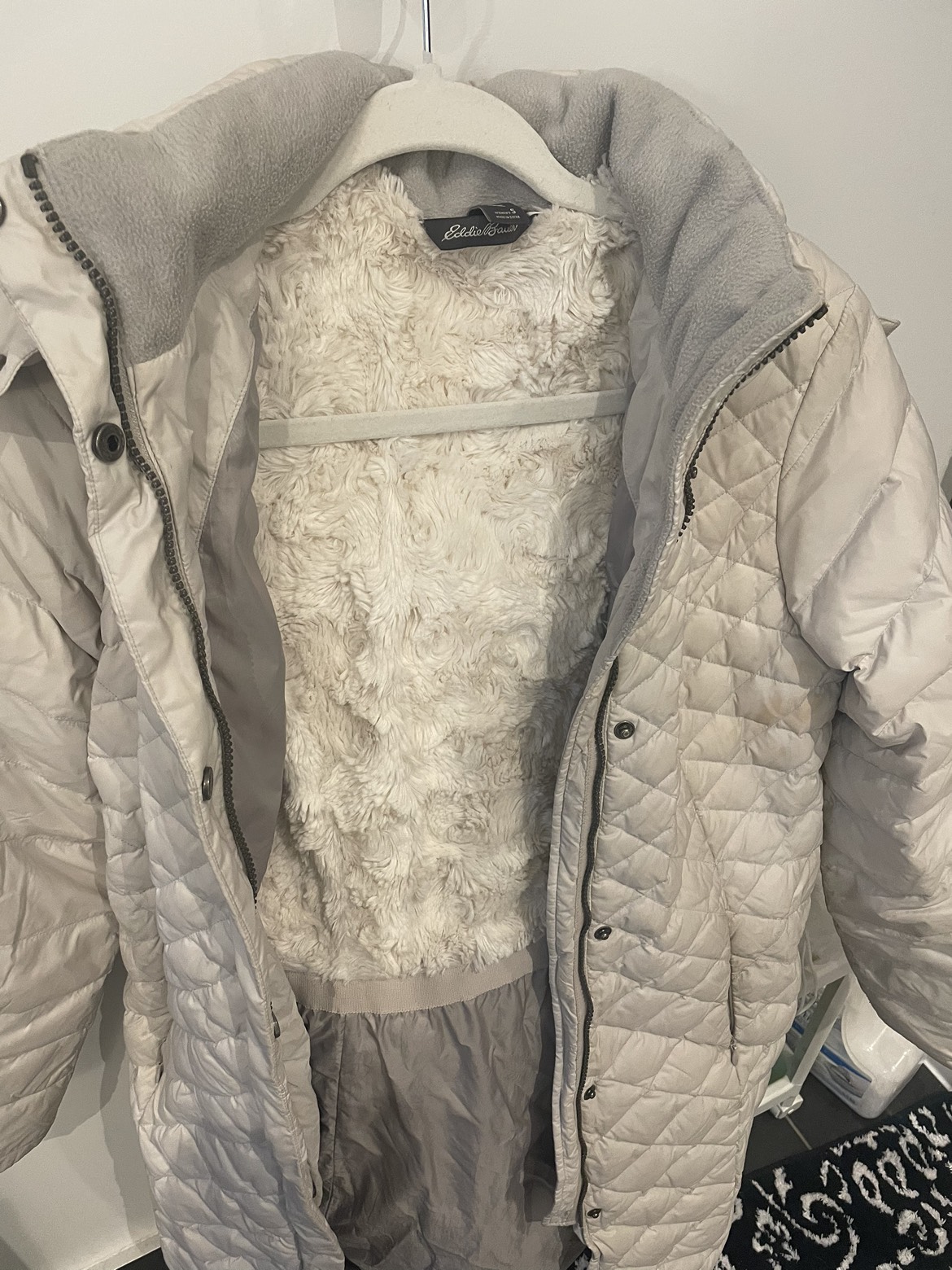 Eddie Bauer jacket - please read description thumbnail