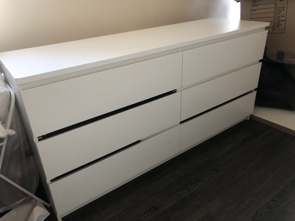 Malm 6 drawer dresser - photo 3