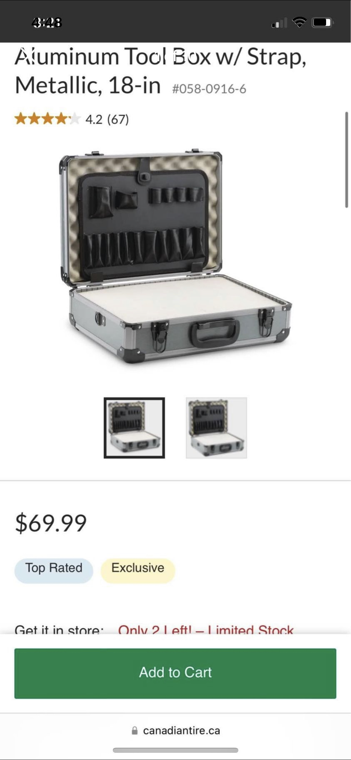 Mastercraft Toolbox