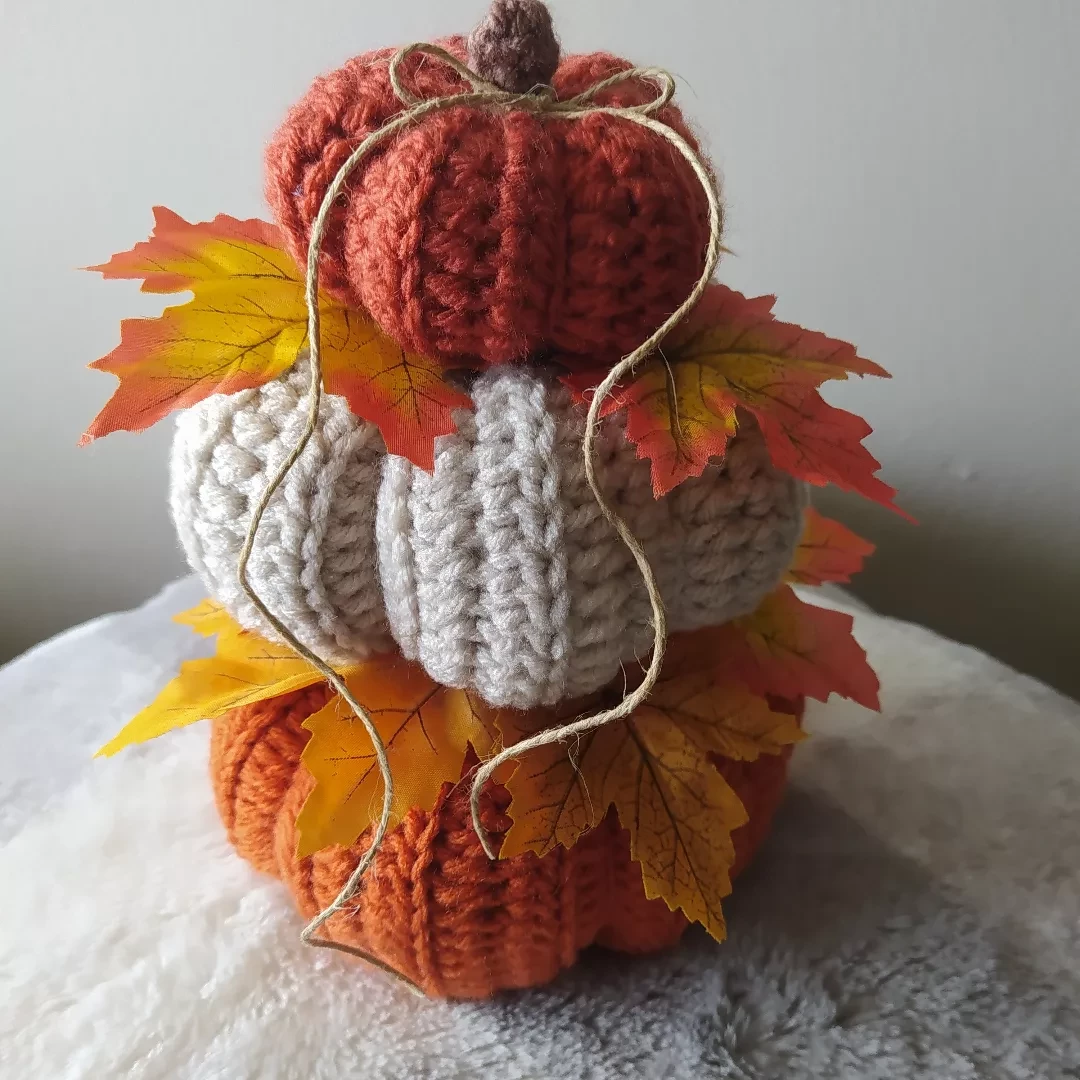 Pumpkin tower. Fall season. 🍁🍁🍁 thumbnail