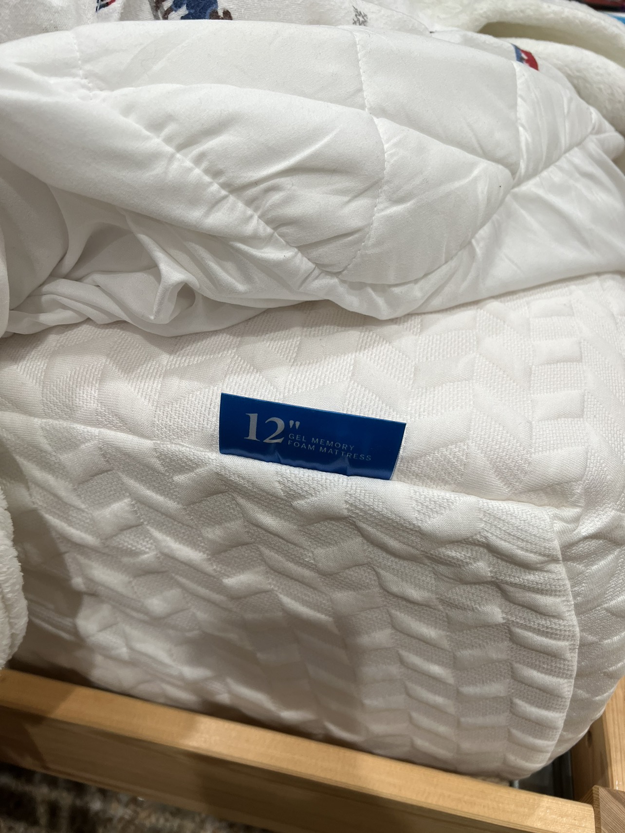 Like New: Lucid twin guest mattress, under 2 years old.
